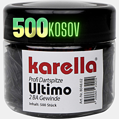 Softdart Spitzen KARELLA / Ultimo / 6mm – 2BA (500 Stück) PIKADO.shop®1