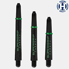 Dart Schäfte HARROWS | Supergrip Carbon | Grün PIKADO.shop®1